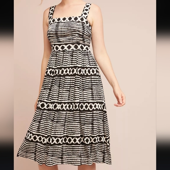 Tracy Reese Dresses & Skirts - Tracy Reese By Anthropologie Womens Midi Dress Sz XS